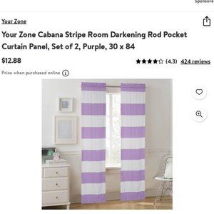 Window curtains